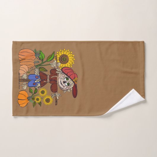 Super Cute Scarecrow Bad Handdoek (Handdoek)