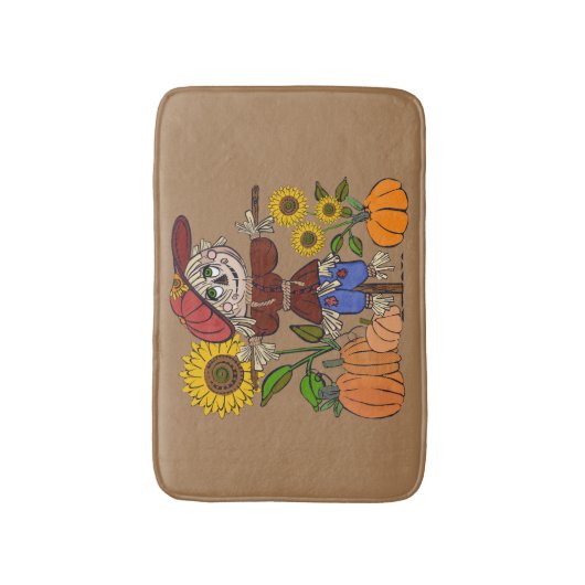 Super Cute Scarecrow Badmat (Voorkant Verticaal)