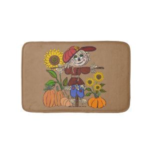 Super Cute Scarecrow Badmat