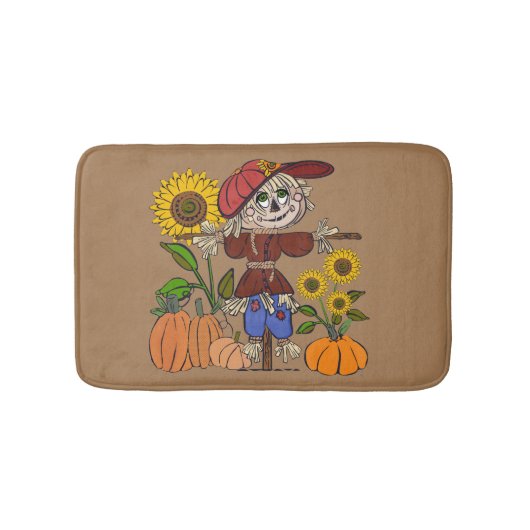 Super Cute Scarecrow Badmat (Voorkant)