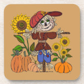 Super Cute Scarecrow Bier Onderzetter (Voorkant)