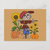 Super Cute Scarecrow Briefkaart (Voorkant)