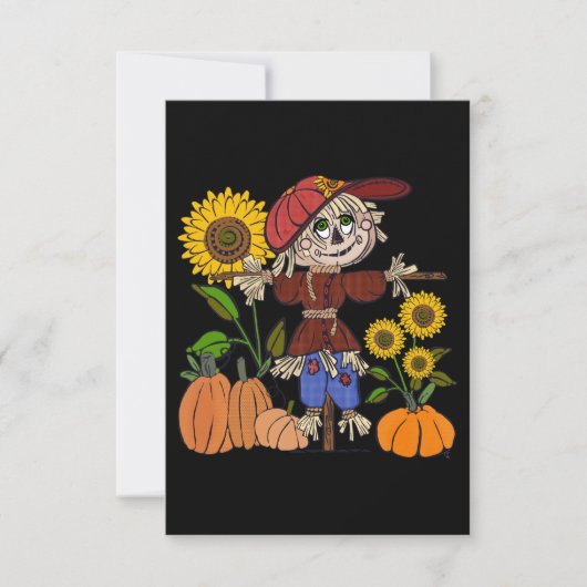 Super Cute Scarecrow Kaart (Voorkant)