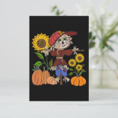 Super Cute Scarecrow Kaart (Staand voorkant)