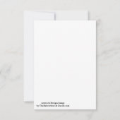 Super Cute Scarecrow Kaart (Achterkant)