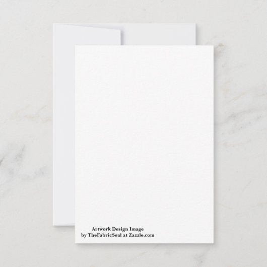 Super Cute Scarecrow Kaart (Achterkant)