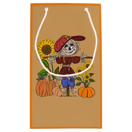 Super Cute Scarecrow Klein Cadeauzakje (Achterkant)