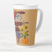 Super Cute Scarecrow Latte Mok (Rechterhoek)