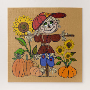 Super Cute Scarecrow Legpuzzel
