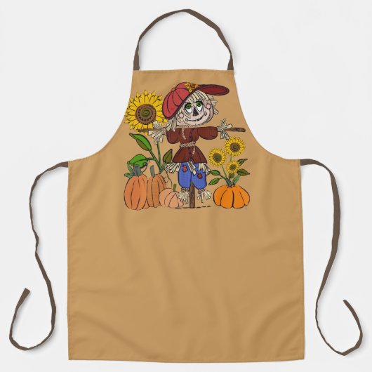 Super Cute Scarecrow Schort (Voorkant)