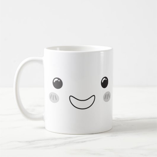 Super Cute Smiley Coffee Cup Koffiemok (Links)
