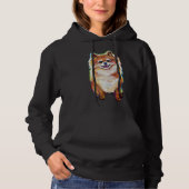 Super Cute Smiling Pommeren Hoodie (Voorkant)