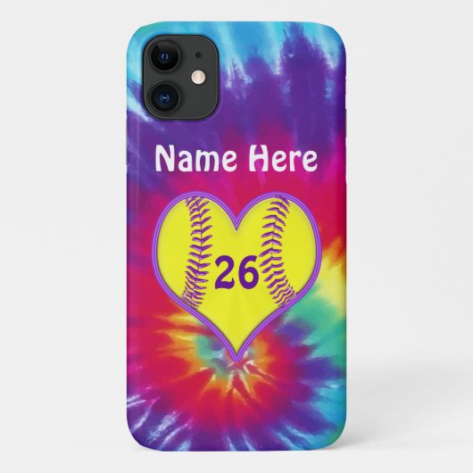 Super Cute Softball-telefoongesprekken, ouder tot  Case-Mate iPhone Case (Achterkant)