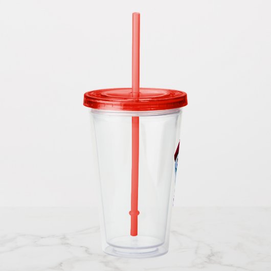 Super Cute Surreal Fantasy Acryl Drinkbeker (Rechts)