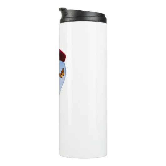 Super Cute Surreal Fantasy Thermosbeker (Geroteerd rechts)