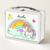 Super Cute Unicorn en Rainbow, speciaal gepersonal (Voorkant)