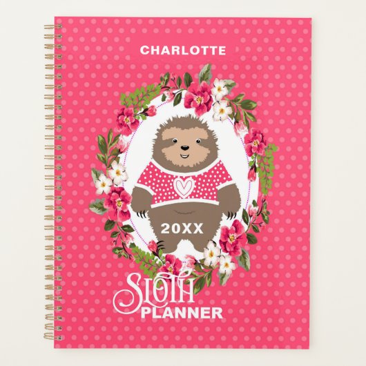 Super Cute Whimsy Sleuf - Aangepast Planner (Voorkant)