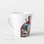 Super Dad: 3D Character Illustration of a BBQ-Lovi Latte Mok (Linkerhoek)