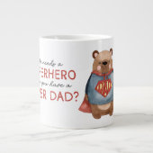 Super Dad Beer Mok – Vaderdag Gift van het Kinder (Voorkant)