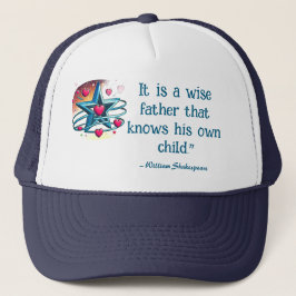 Super Dad beroemd gemaakt door Star & Hearts Truck Trucker Pet