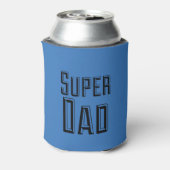 Super Dad Bloktekst Blikjeskoeler (Blikje Achterkant)