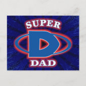 Super Dad Briefkaart (Voorkant)