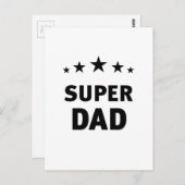 Super Dad Briefkaart (Voorkant / Achterkant)