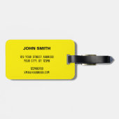 "Super Dad" Colorful Comic Book Pop Art Bagagelabel (Achterkant horizontaal)