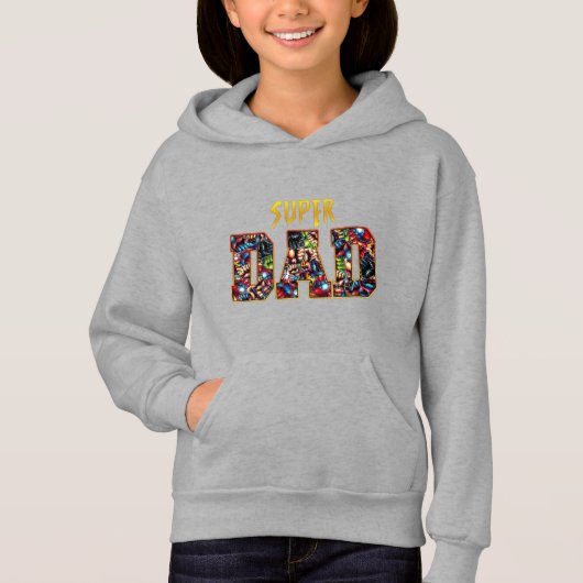 Super Dad - Comic Hero Power Design (Voorkant)