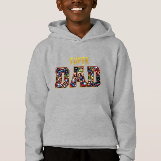 Super Dad - Comic Hero Power Design (Voorkant)