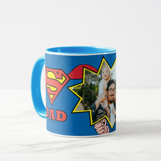 Super Dad Custom Photo Mok (Voorkant links)