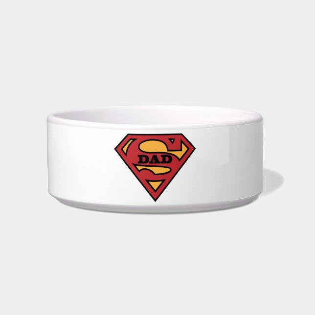 Super Dad Emblem Voerbakje (Voorkant)