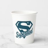 Super Dad Ever Papieren Bekers (Achterkant)
