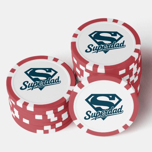 Super Dad Ever Poker Chips (Opstapeling)