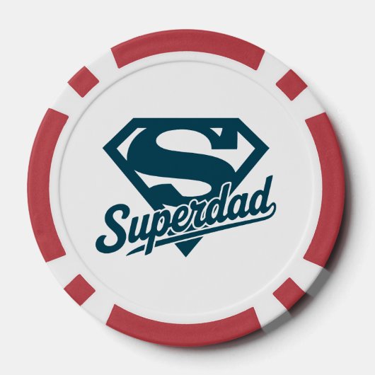Super Dad Ever Poker Chips (Achterkant)