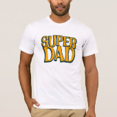 Super Dad | Father Bold Retro T-shirt (Voorkant)