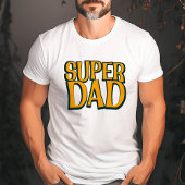Super Dad | Father Bold Retro T-shirt