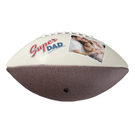 Super Dad Foto's Verjaardag Custom American Football (Gedraaid 270)