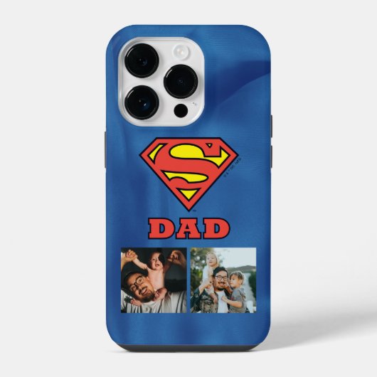 Super Dad fotosjabloon iPhone Hoesje (Achterkant)