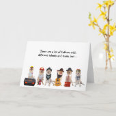 Super Dad Funny Lab / Hond Kaart (Gele Bloem)