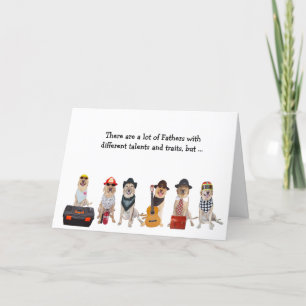 Super Dad Funny Lab / Hond Kaart