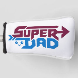 Super Dad Gamer Gift – Cute Retro Golfheadcover