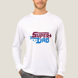 Super Dad Gamer Gift – Cute Retro Tri-Blend Shirt