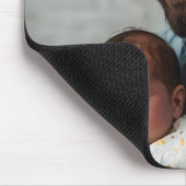 Super Dad Gepersonaliseerd Foto met Baby Muismat (Hoek)