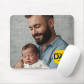 Super Dad Gepersonaliseerd Foto met Baby Muismat (Met muis)