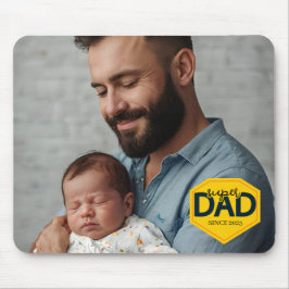 Super Dad Gepersonaliseerd Foto met Baby Muismat