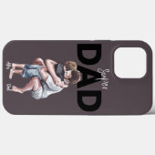 Super Dad Gepersonaliseerde Unieke Vaderdag Cadeau Case-Mate iPhone Case (Achterkant (horizontaal))