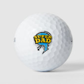 Super Dad Golf Balls Golfballen (Voorkant)