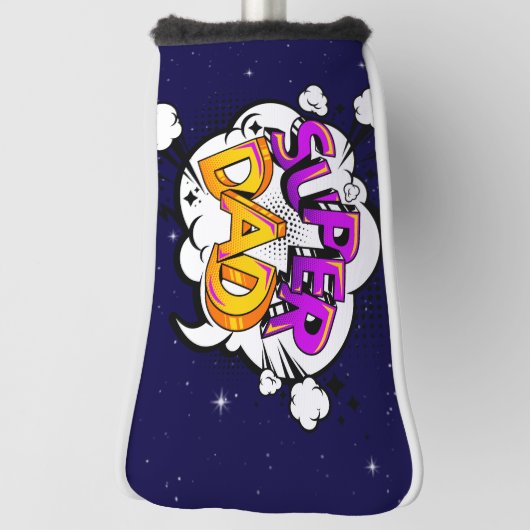 Super Dad ⛳️ Golfheadcover (Draai 90)
