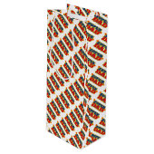 Super dad grafisch gevarieerde cadeautas (Voorkant Gekanteld)